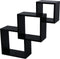 Pekodom Kubusset Zwart 32x32x15cm - Set van 3