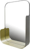 Pekodom Spiegel Goud Metaal 40x60x12cm