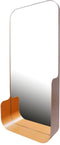 Pekodom - Spiegel - Ronde Hoeken Messing 90x40x12cm