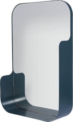 Pekodom - Spiegel - Ronde Hoeken Petrol 60x40x12cm