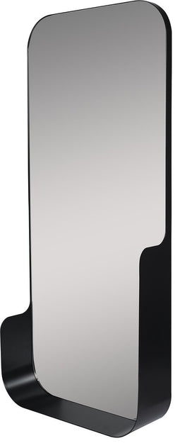 Pekodom Spiegel Zwart Metaal 40x90x12cm