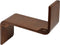 Pekodom Wandplank Walnoot Multiplex Berken 30x30x15cm 6pp