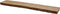 Pekodom Wandplank XL5 schors rand 118cm Eiken met schors