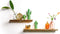 Pekodom Wandplank XL5 schors rand 118cm Eiken met schors
