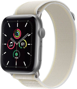 imoshion Nylon Trail bandje - Geschikt voor Apple Watch 1, 2, 3, 4, 5, 6, 7, 8, 9, 10, SE, Ultra (2) - 44/45/46/49 mm - Sterrenlicht - One Size