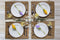 Peleg Design Bloom Servetten - servethouders - 4 stuks