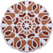 Peleg Design TriveTile - onderzetter - bruin