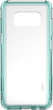 PELI Adventurer Backcover Hoesje - Geschikt voor Samsung Galaxy S8+ - Gsm case - Transparant / Turquoise