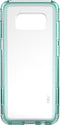 PELI Adventurer Backcover Hoesje - Geschikt voor Samsung Galaxy S8+ - Gsm case - Transparant / Turquoise