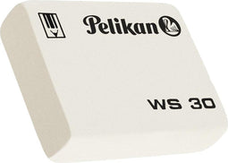 Pelikan - Gum WS30 37x30x9mm potlood zacht wit | 30 stuks