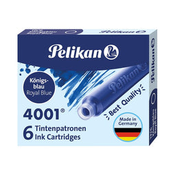 Pelikan - Inktpatroon pelikan 4001 koningsblauw | 50 stuks