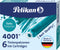 Pelikan - Inktpatroon 4001 turquoise | 10 stuks