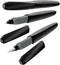 Pelikan Twist - vulpen - Black M + 2x standaard inktpatroon