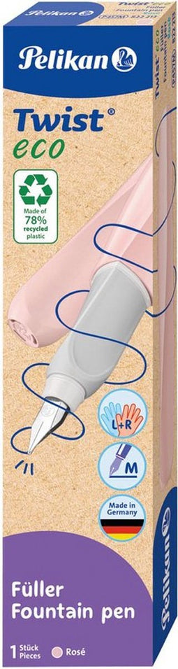 Pelikan Vulpen Twist Eco P457 Rosé M