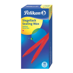 Pelikan - Zegellak 60/10 rood | 10 stuks