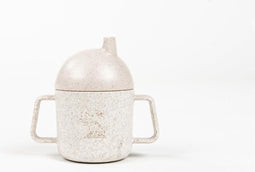 Pellianni: DRINKBEKER NATUREL 11,5x12x7cm, in tarwe, 180ml, 100% biologisch afbreekbaar, handwas heeft de voorkeur