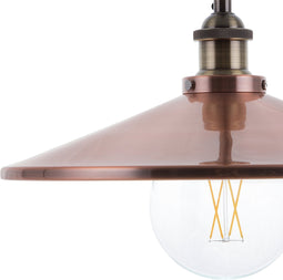 PELLY - Hanglamp - Koper - Metaal