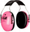Peltor Hearing Protector Kid Neon Pink 1