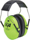 Peltor Kid - gehoorbescherming voor kinderen - SNR 27 dB - neon groen