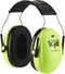 Peltor Kid - gehoorbescherming voor kinderen - SNR 27 dB - neon groen