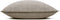 Zohome Kussensloop Lino - Kussenhoes van 40x80 cm - 1 stuk - 100% Katoen - Taupe