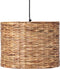 PTMD Jaden Natural Seagrass Hanging Lamp HerringboneSV4