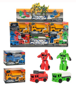 Veranderrobot mini truck - 4 stuks (4 )