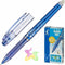 Pen Pilot Frixion Point Wisbare inkt 0,25 mm Blauw Naald (12 Stuks)