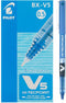 Pen Roller Pilot V5 Blauw 0,3 mm Naald (12 Stuks)