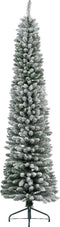 Pencil Pine Snowy kunstkerstboom | smal | wit/sneeuw | 240cm