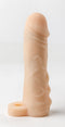 Penis sleeve die echt aanvoelt - 16.4cm - blank