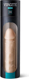 Penis sleeve die echt aanvoelt - 16.4cm - blank