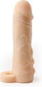 Penis sleeve die echt aanvoelt - 16.4cm - blank