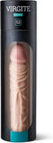 Penis sleeve die echt aanvoelt - 19.5cm - blank