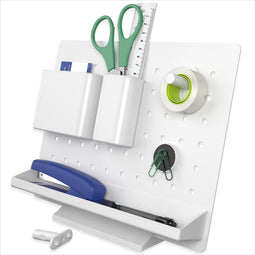 Pennenbak - Pennenhouder, Bureau organizer, Pennenbakjes - Wit