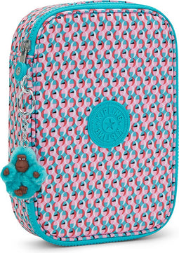 Pennenetui Kipling 100 Pens Poppy Geo