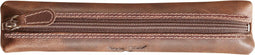 Pennenetui maverick dalian vlak 19x4cm leer bruin
