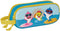Pennenetui met 2 vakken Baby Shark 3D Blauw 21 x 8 x 6 cm