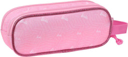 Pennenetui met 2 vakken Barbie Girl Roze (21 x 8 x 6 cm)