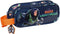 Pennenetui met 2 vakken Buzz Lightyear Marineblauw (21 x 8 x 6 cm)