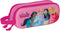 Pennenetui met 2 vakken Disney Princess Roze 21 x 8 x 6 cm 3D