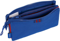 Pennenetui met 2 vakken F.C. Barcelona Blauw Kastanjebruin 22 x 12 x 3 cm