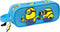 Pennenetui met 2 vakken Minions Minionstatic Blauw (21 x 8 x 6 cm)