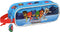 Pennenetui met 2 vakken PJ Masks Blauw 21 x 8 x 6 cm