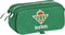 Pennenetui met 2 vakken Real Betis Balompié Groen 21,5 x 10 x 8 cm