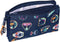 Pennenetui met 3 vakken Buzz Lightyear Marineblauw (22 x 12 x 3 cm)