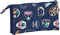 Pennenetui met 3 vakken Buzz Lightyear Marineblauw (22 x 12 x 3 cm)