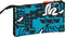 Pennenetui met 3 vakken El Niño Ocean Zwart Blauw (22 x 12 x 3 cm)