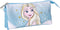 Pennenetui met 3 vakken Frozen Blauw 22,5 x 2 x 11,5 cm