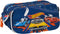 Pennenetui met 3 vakken Hot Wheels Speed club Oranje Marineblauw (21,5 x 10 x 8 cm)